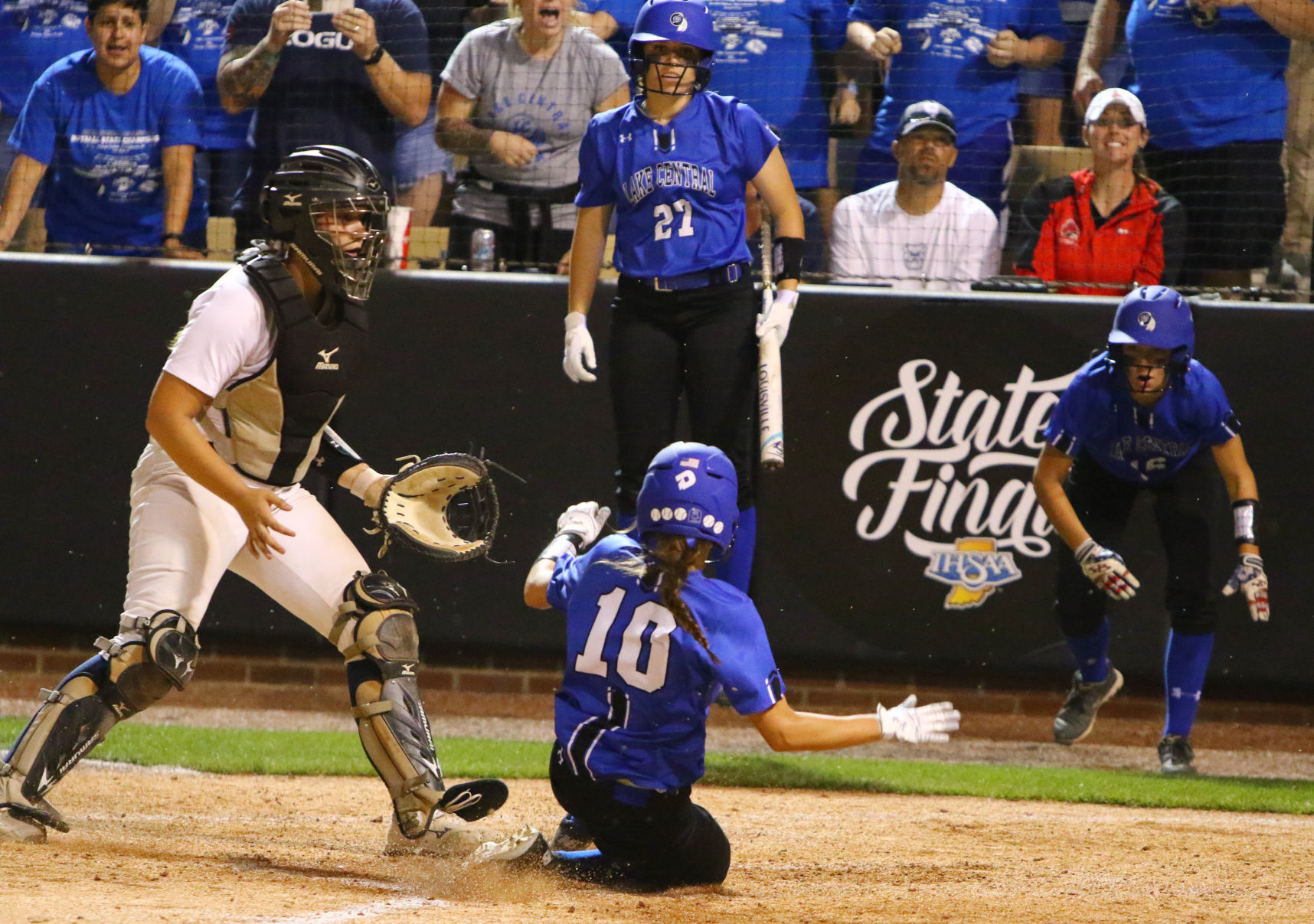 Lake Central vs. Decatur Central in state softball championship